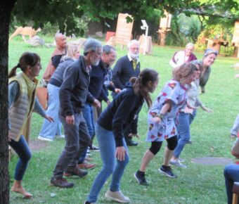 Journal de la manche du Paléosite de Saint Cézaire, les 22 et 23 juin 2024.