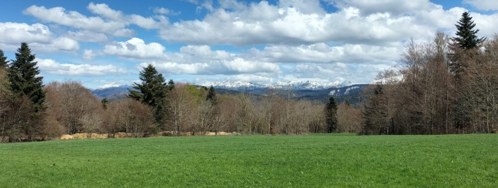 La manche de Vassieux en Vercors, dans la Drôme, les 19 et 20 avril 2025.
