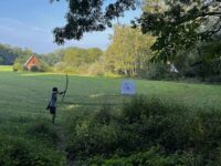 La manche de Gletterens, en Suisse, les 31 août et 01 septembre 2024.