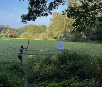 La manche de Gletterens, en Suisse, les 31 août et 01 septembre 2024.