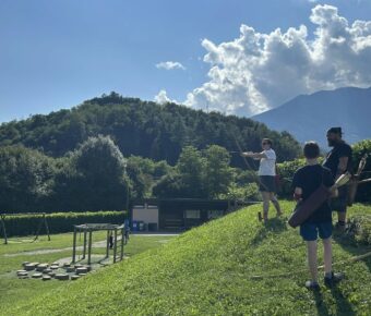 La manche de Boario Terme, en Italie, les 02 et 03 août 2025.